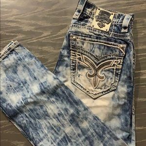 Men’s rock rivival jeans